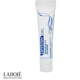 تصویر ژل لایه بردار و ضدجوش دیفرین 30 گرم Differin Adapalene Gel 0.1% Retinoid Acne Treatment, 30g