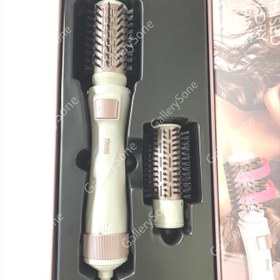 تصویر سشوار برس دار چرخشی دی اس پی مدل 50064 DSP Rotating Brush Hair Dryer Model 50064, 1000-850W, 27000 RPM, 2 Brush Attachments, Temperature Control, Cold Air Output, 1.8m Cord