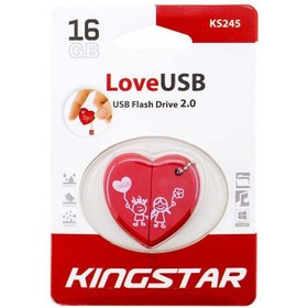 تصویر فلش مموری کینگ استار مدل KS245 ظرفیت 16 گیگابایت ا Kingstar KS245 Flash Memory - 16GB Kingstar KS245 Flash Memory - 16GB