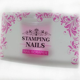 تصویر مهر ناخن صورتی ژله ای 