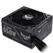 تصویر منبع تغذیه کامپیوتر ایسوس مدل TUF Gaming 650B 80 Plus Bronze توان 650 وات ASUS TUF Gaming 650B 80 Plus Bronze 650W Power Supply