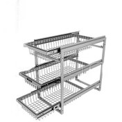 تصویر سبد سیب زمینی و پیاز پلاتین مدل 3310 دو طبقه 