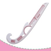 تصویر خط کش خیاطی مدل منحنی 