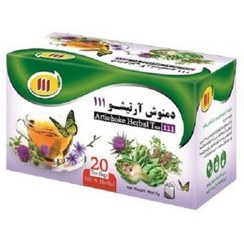 تصویر دمنوش گیاهی آرتیشو تی‌بگ 111 بسته ۲۰ عددی 