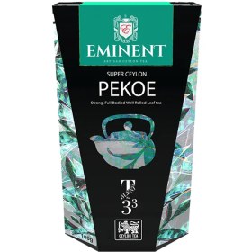 تصویر چای سياه EMINENT پاکت 100 گرم مدل PEKOE EMINENT PEKOE Premium Leaf Tea 100g