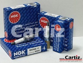 تصویر شمع خودرو ان جی کی مدل BKR6E-11 90920 ا NGK BKR6E-11 90920 Spark Plug NGK BKR6E-11 90920 Spark Plug