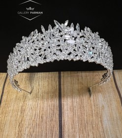 تصویر تاج عروس کد 823 Bridal Tiara Code 823