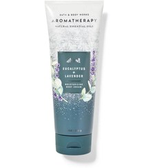 تصویر کرم بدن آروماتراپی اکالیپتوس و لوندر بت اند بادی ورکس BATH & BODY WORKS Aromatherapy Eucalyptus + Lavender BODY Cream 