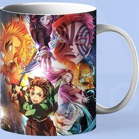 تصویر ماگ شیطان کش Demon Slayer 