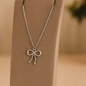 تصویر گردنبند پاپیونی دخترانه 