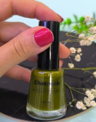 تصویر لاک ناخن داتمه Datmeh - سبز لجنی nail polish Datmeh