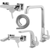 تصویر ست شیرآلات کسری مدل فیورنزو 