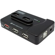 تصویر هاب USB شش پورت با قابلیت شارژ یونیتک مدل Y-2072 ا Y-2072 USB2.0 6Port Hub with Charging Port کد 1893 