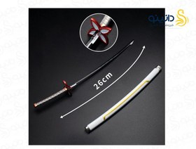 تصویر شمشیر کانائو تسویوری ۲۶ سانتی انیمه شیطان کش 