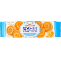 تصویر کوکی کره ای روشن Roshen با طعم کلاسیک Classic Butter Cookies وزن 140 گرم 