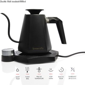 تصویر کتل برویستا مدل ایکس - مشکی brewista kettle x series