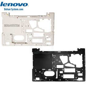 تصویر قاب کف لپ تاپ لنوو Lenovo IdeaPad Z50-45 _Cover D سفید 