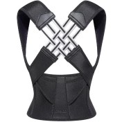 تصویر کمربند اصلاح قوز کمر طبی ضربدری Shoulder and Back Posture Corrector Belt