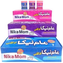 تصویر مام پودری نیکا (رایحه ادکلنی ملایم و خنک – صورتی) 