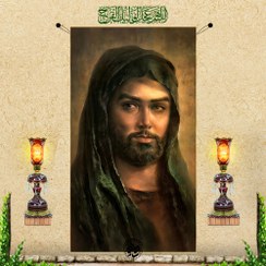 تصویر کتیبه شمایل:امام حسین علیه السلام 