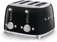 تصویر توستر اسمگ مدل TSF03BL مشکی Smeg TSF03BL Toaster