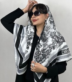 تصویر روسری طرح جنگل 