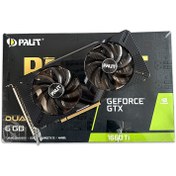 تصویر کارت گرافیک پالیت GTX 1660 Ti ظرفیت ۶ گیگابایت استوک 