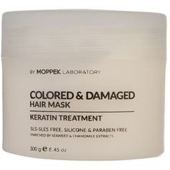 تصویر ماسک موی کراتینه موپک ا Moppek colored& damaged hair mask Moppek colored& damaged hair mask