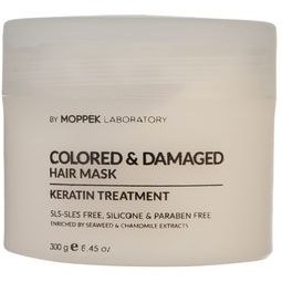 تصویر ماسک موی کراتینه موپک ا Moppek colored& damaged hair mask Moppek colored& damaged hair mask