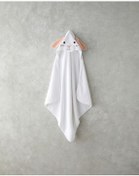 تصویر حوله کودک و نوزاد خرگوش پنبه سفید انگلیش هوم English Home 