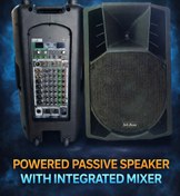 تصویر اسپیکر باند اکتیو M.A audio مدل MA 15 speaker active M,A audio model MA15