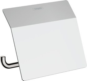 تصویر جا دستمال توالت hansgrohe مدل AddStoris کد 41753000 hansgrohe AddStoris Toilet paper holder with cover