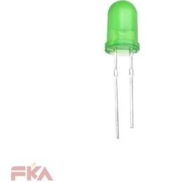 تصویر ال ای دی سبز 5 میلیمتر پایه کوتاه LED LXO 5MM GREEN 