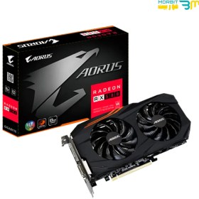 تصویر کارت گرافیک استوک GIGABYTE AORUS Radeon RX 580 8GB 