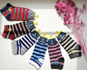 تصویر جوراب اسپرت بچه‌گانه طرح پولو 