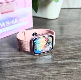 تصویر ساعت هوشمند طرح اپل واچ wisme مدل ws-68 mini ws-68 mini smart watch