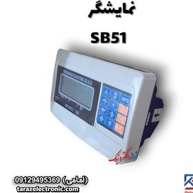 تصویر نمایشگر طرح اکسل مدل SB51 با صفحه نمایش LCD 