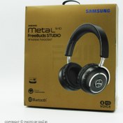 تصویر هدفون بلوتوثی رم خور Samsung Metal S-10 ا Samsung Metal S-10 Bluetooth Headset Samsung Metal S-10 Bluetooth Headset
