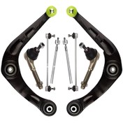 تصویر جلوبندی پژو 206 تیپ 2 مجموعه 8 عددی برند امیرنیا+ارسال رایگان 