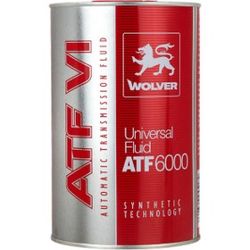 تصویر روغن گیربکس ATF VI ولور – Wolver (1 لیتری) Wolver ATF VI Transmission Oil 1L