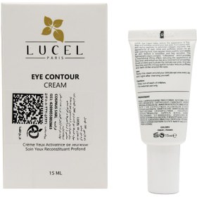 تصویر کرم دور چشم لوسل LUCEL حجم 15 میل ا LUCEL EYE CONTOUR CREAM LUCEL EYE CONTOUR CREAM