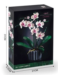 تصویر لگو گل ارکیده 608 تکه کد 12390 LEGO Orchid 12390