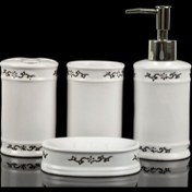 تصویر ست سرویس بهداشتی سرامیکی 4 تکه 