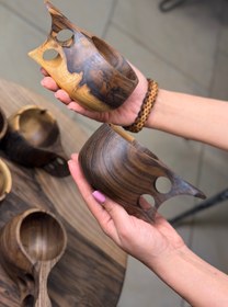 تصویر کوکسا چوب گردو درجه یک 