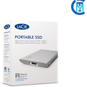 تصویر اس اس دی اکسترنال لسی LACIE مدل 1000400 ظرفیت 1 ترابایت LaCie Portable SSD 1000400 1TB