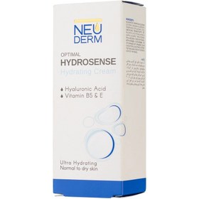 تصویر کرم آبرسان ومرطوب کننده ٱپتیمال هیدروسنس تیوپی نئودرم Optimal Hydrosense