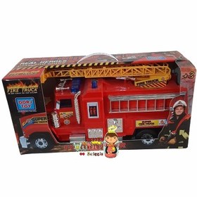 تصویر اسباب بازی سوپر آتش نشانی بزرگ درج توی Great Super Fire toy Inserted in