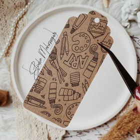 تصویر تگ نقاشی کد 40 ( بسته 20 عددی ) 