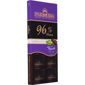 تصویر شکلات تابلت تلخ 96 درصد پارمیدا 80g 