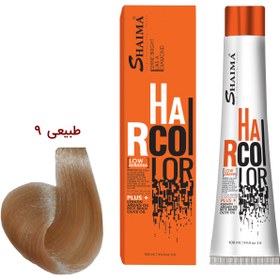 تصویر رنگ موی 100 میل طبیعی 9 SHAIMA 